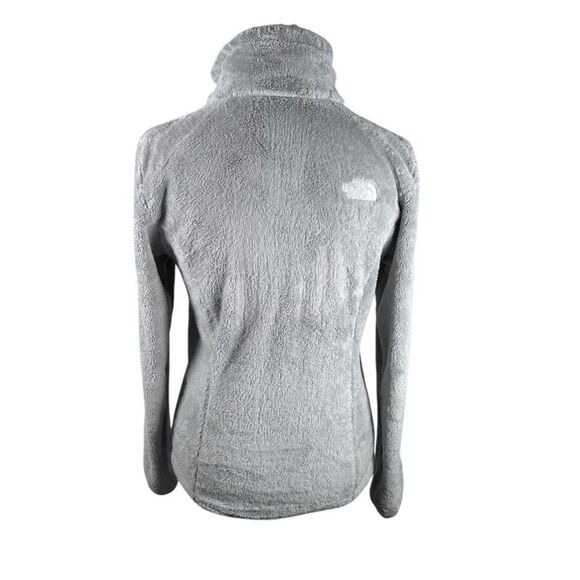 The North Face Osito Fleece Full Zip Jacket Light gray Plush Womens size S - Picture 5 of 10